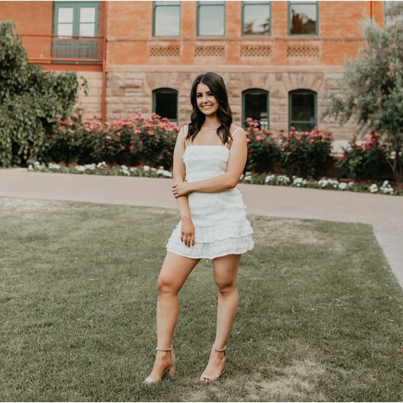 Princess Polly Molina Mini Dress White size 6 - Picture 8 of 10